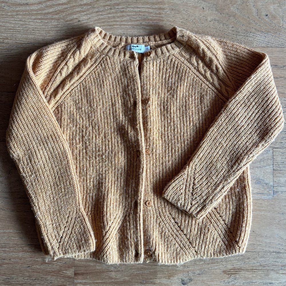 Cyrillus Winter Brown wool Cardigan
